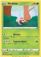 Grubbin (018/264), Fusion Strike — Pokémon card price
