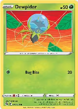 Dewpider (019/264), Fusion Strike — Pokémon card price