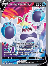 Crabominable V (Full Art) (248/264), Fusion Strike — Pokémon card price