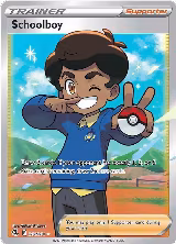 Schoolboy (Full Art) (261/264) — card price