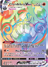 Chandelure VMAX (Secret) (265/264), Fusion Strike — Pokémon card price
