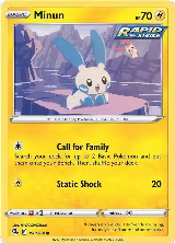 Minun (090/264), Fusion Strike — Pokémon card price