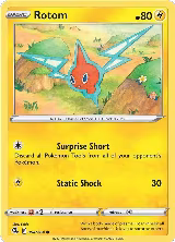 Rotom (094/264), Fusion Strike — Pokémon card price