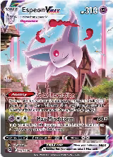 Espeon VMAX (Alternate Art Secret) (270/264), Fusion Strike — Pokémon card price