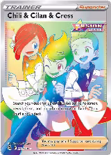Chili & Cilan & Cress (Secret) (273/264), Fusion Strike — Pokémon card price