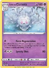 Galarian Cursola (118/264) — card price