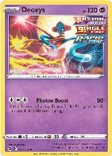 Deoxys (120/264), Fusion Strike — Pokémon card price