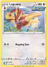 Lopunny (213/264), Fusion Strike — Pokémon card price