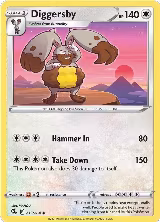Diggersby (215/264), Fusion Strike — Pokémon card price