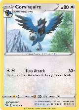 Corvisquire (220/264), Fusion Strike — Pokémon card price