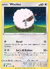 Wooloo (221) (221/264), Fusion Strike — Pokémon card price