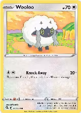 Wooloo (222) (222/264), Fusion Strike — Pokémon card price