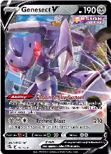 Genesect V (185/264), Fusion Strike — Pokémon card price