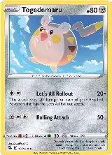 Togedemaru (187/264), Fusion Strike — Pokémon card price