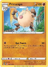 Primeape (134/264), Fusion Strike — Pokémon card price