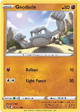 Geodude (135/264), Fusion Strike — Pokémon card price