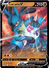 Lucario V (146/264), Fusion Strike — Pokémon card price