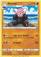 Bewear (151/264), Fusion Strike — Pokémon card price