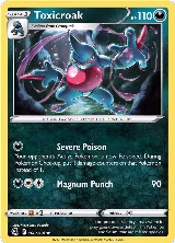 Toxicroak (166/264), Fusion Strike — Pokémon card price