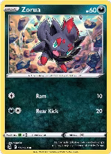 Zorua (170/264), Fusion Strike — Pokémon card price