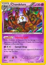 Chandelure - 43/119 (Cosmos Holo) (043/119) — card price