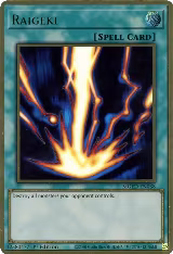 Raigeki (MGED-EN038) — card price