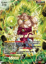 Broly // Broly, Surge of Brutality (Gold Stamped) (P-181) — card price