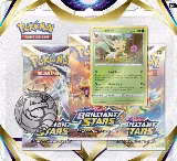 Brilliant Stars 3 Pack Blister [Leafeon], Brilliant Stars — Pokémon card price