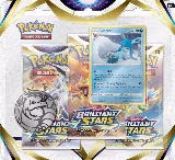 Brilliant Stars 3 Pack Blister [Glaceon], Brilliant Stars — Pokémon card price