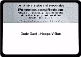 Code Card - Hoopa V Box — card price