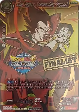 King Vegeta, Commanding Support (Championship 2021 Vault Set) (Finalist Gold Stamped) (P-355) — card price