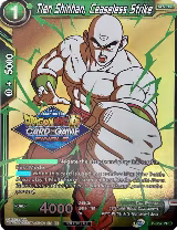 Tien Shinhan, Ceaseless Strike (Championship Pack 2021 Vault Set) (P-357) — card price