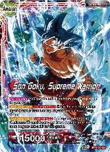 Son Goku // Son Goku, Supreme Warrior (BT16-001) — card price