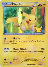 Pikachu - 26/83 (20th Anniversary) (026/083), Miscellaneous Cards & Products — Pokémon card price