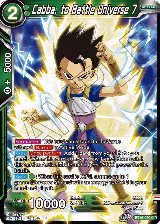 Cabba, to Battle Universe 7 (BT16-060) — card price