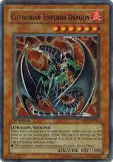 Chthonian Emperor Dragon (TAEV-EN019), Tactical Evolution — Yu-Gi-Oh! card price