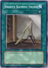 Broken Bamboo Sword (TAEV-EN062), Tactical Evolution — Yu-Gi-Oh! card price
