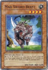 Mad Sword Beast (SD09-EN004) — card price