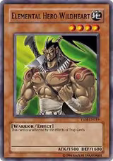 Elemental HERO Wildheart (YSDJ-EN019) — card price