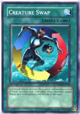Creature Swap (DP04-EN018), Duelist Pack 4: Zane Truesdale — Yu-Gi-Oh! card price