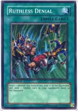 Ruthless Denial (DP04-EN024), Duelist Pack 4: Zane Truesdale — Yu-Gi-Oh! card price