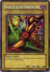 Right Leg of the Forbidden One (UBP1-EN001), GX Ultimate Beginner's Pack 1 — Yu-Gi-Oh! card price