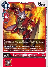 BurningGreymon (BT7-011 U) — card price