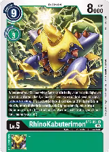Rhinokabuterimon (BT7-051 U) — card price