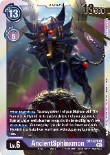 AncientSphinxmon (BT7-078 R) — card price