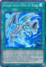 Vision with Eyes of Blue (BACH-EN050) — card price