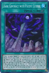Dark Contract with Patent License (BACH-EN056) — card price