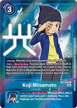 Koji Minamoto (Box Topper) (BT7-087 R) — card price
