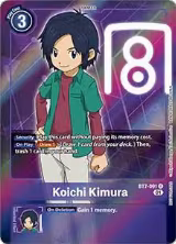 Koichi Kimura (Box Topper) (BT7-091 R) — card price