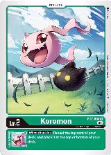 Koromon (BT7-004 U) — card price